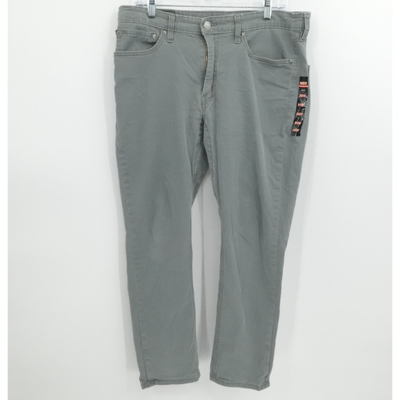 Levis 511 Commuter Jeans Mens 36x Blue City Cycling Preppy‎ Stretch Guset Pocket - Picture 1 of 11